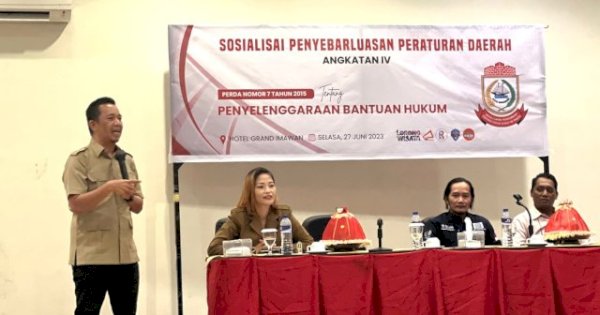 Kasrudi Sebut Warga Makassar Berhak Peroleh Bantuan Hukum Gratis
