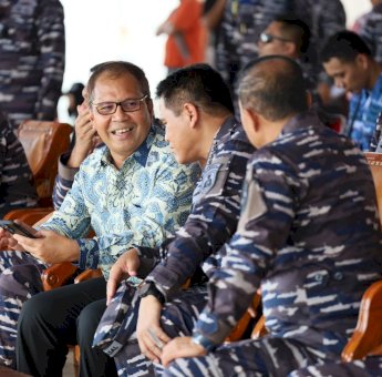 Danny Pomanto Dampingi KSAL Laksamana Muhammad Ali Mantapkan Pembukaan MNEK 2023