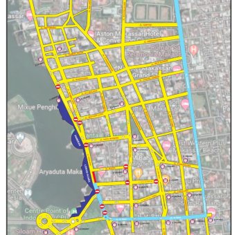 Dishub Makassar Matangkan Rekayasa Lalu Lintas Sukseskan MNEK 2203, Ini Ruas Jalan yang Ditutup