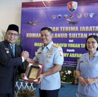 Wali Kota Makassar Danny Pomanto Hadiri Sertijab Danlanud Sultan Hasanuddin