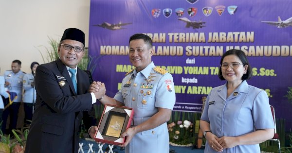 Wali Kota Makassar Danny Pomanto Hadiri Sertijab Danlanud Sultan Hasanuddin