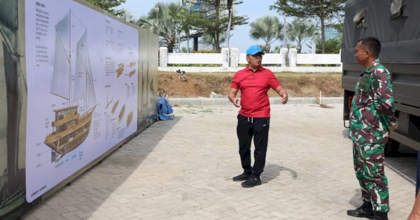 Danny Pomanto Siapkan Translator Jelaskan Konsep Pembangunan Kapal Pinisi ke Peserta MNEK 2023