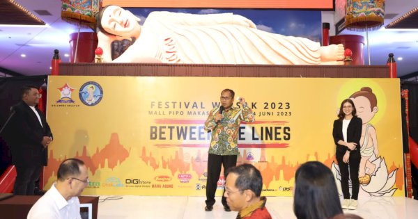 Danny Pomanto Ajak Masyarakat Perkuat Toleransi di Momen Waisak