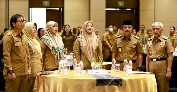 Wakil Wali Kota Fatmawati Rusdi Hadiri Rapat Penanggulangan Kemiskinan Tingkat Provinsi