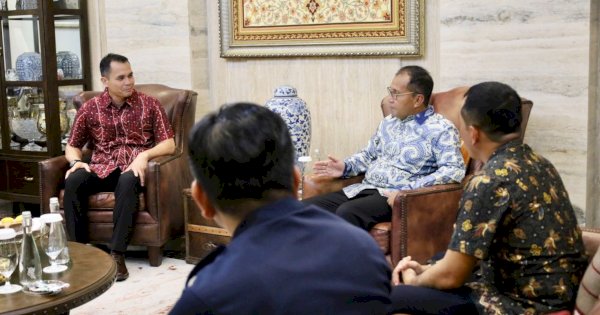 Danlanud Sultan Hasanuddin Kolonel PNB Benny Arfan Silaturahmi ke Danny Pomanto, Nyatakan Kesiapan Sukseskan Event F8