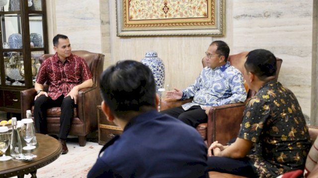 Danlanud Sultan Hasanuddin Kolonel PNB Benny Arfan Silaturahmi ke Danny Pomanto, Nyatakan Kesiapan Sukseskan Event F8