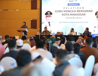 Tingkatkan Kualitas Guru, Pemkot Makassar Latih Dua Ribu Guru Mengaji