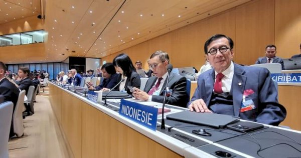 Menkumham Wakil Indonesia di Sidang WIPO ke-64 Jenewa, Sampaikan Hal Ini ke Forum Dunia