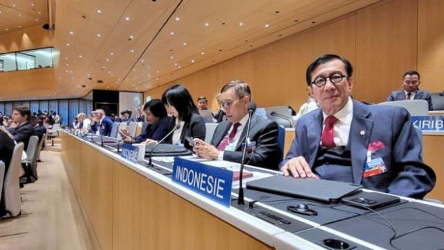 Menkumham Wakil Indonesia di Sidang WIPO ke-64 Jenewa, Sampaikan Hal Ini ke Forum Dunia