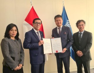 Lanjutan Sidang WIPO, Menkumham Lakukan Pertemuan Bilateral Majukan KI