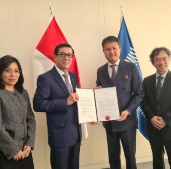 Lanjutan Sidang WIPO, Menkumham Lakukan Pertemuan Bilateral Majukan KI