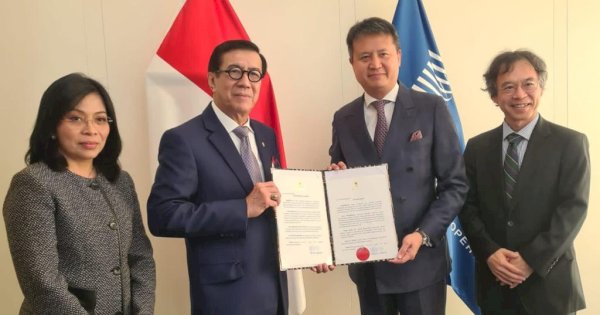 Lanjutan Sidang WIPO, Menkumham Lakukan Pertemuan Bilateral Majukan KI