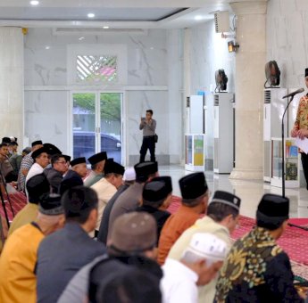 Bupati Adnan Hadiri Tauziah, Dzikir dan Doa Bersama Jajaran Pemkab Gowa