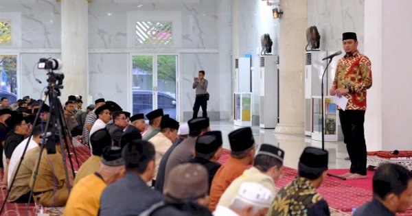 Bupati Adnan Hadiri Tauziah, Dzikir dan Doa Bersama Jajaran Pemkab Gowa