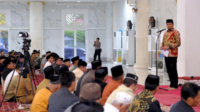 Bupati Adnan Hadiri Tauziah, Dzikir dan Doa Bersama Jajaran Pemkab Gowa