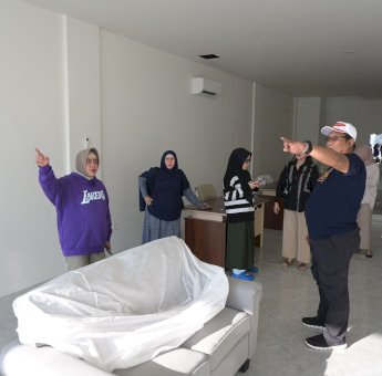 Indira Yusuf Ismail Tinjau Kantor Baru Perbasi, Maksimalkan Pengembangan Basket Makassar
