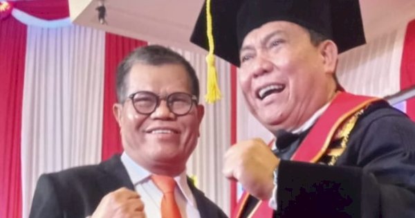 Prof Husain Syam Hadiri Langsung Pengukuhan Kepala BNN Sebagai Guru Besar PTIK