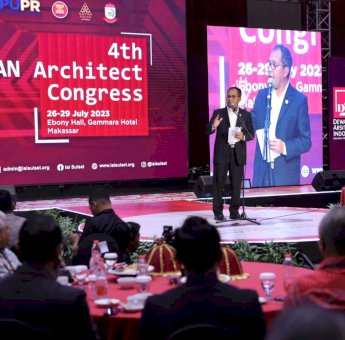 Danny Pomanto Sebut Makassar Warisan Paradigma Arsitektur di ASEAN Architect Congress