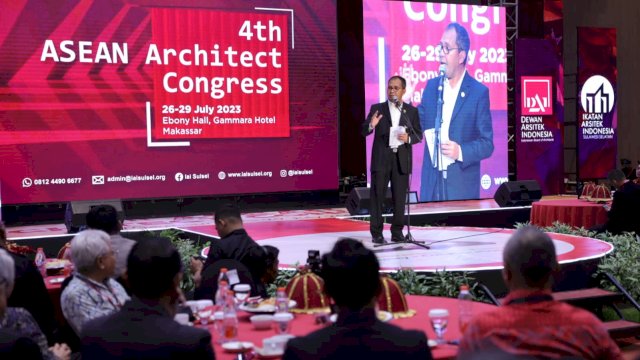 Danny Pomanto Sebut Makassar Warisan Paradigma Arsitektur di ASEAN Architect Congress