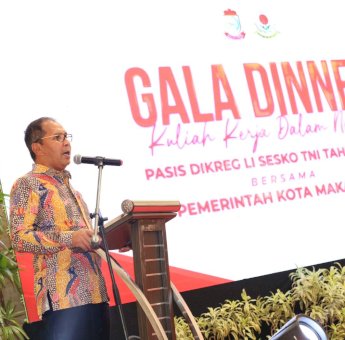 Danny Pomanto Promosikan Event F8 Hingga Branding Kota Makan Enak ke Peserta KKDN Pasis Dikreg LI Sesko TNI