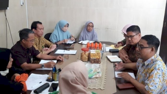Tim Bappeda Makassar Lakukan Kordinasi data Tim Reviu APIP