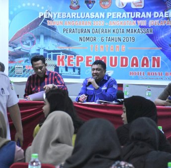 Sosialisasi Perda Kepemudaan, Arifin Dg Kulle Minta Pemuda Tunjukkan Potensi
