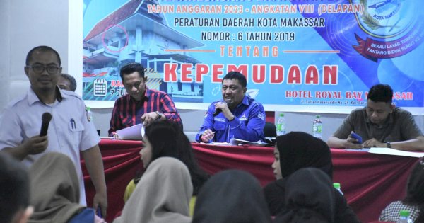 Sosialisasi Perda Kepemudaan, Arifin Dg Kulle Minta Pemuda Tunjukkan Potensi