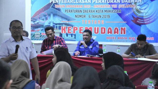 Sosialisasi Perda Kepemudaan, Arifin Dg Kulle Minta Pemuda Tunjukkan Potensi