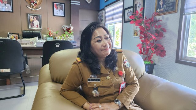 Kepala Disnaker Makassar Neilma Palamba 