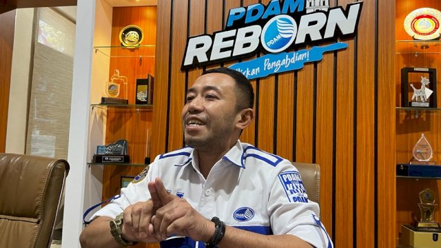 Direktur PAL PDAM Kota Makassar Aiman Adnan 