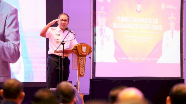 Danny Pomanto Dorong Camat-Lurah Pahami Manajemen Keprotokoleran
