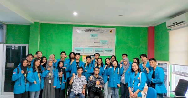 Mahasiswa Universitas Tadulako Palu Belajar Pengelolaan Air Limbah Domestik di Dinas PU Makassar