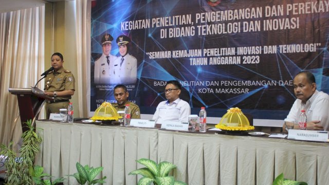 Balitbangda Makassar Gelar Seminar Kemajuan, Bahas Smart CCTV Program Jagai Anak Ta