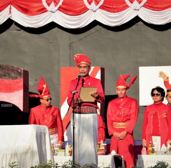 Didaulat Bacakan Teks Proklamasi HUT RI ke-78, Ini Makna Kemerdekaan Indonesia Bagi Ketua DPRD Rudianto Lallo