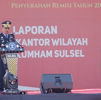 6.567 Narapidana di Sulsel Dapat Remisi Hari Kemerdekaan ke-78, 32 Langsung Bebas