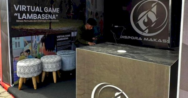 Dispora Ajak Pengunjung F8 Main Permainan Tradisional Lompat Tali Secara Virtual