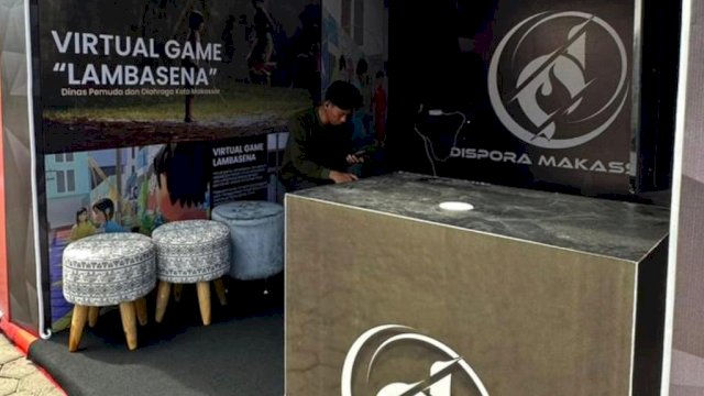 Dispora Ajak Pengunjung F8 Main Permainan Tradisional Lompat Tali Secara Virtual