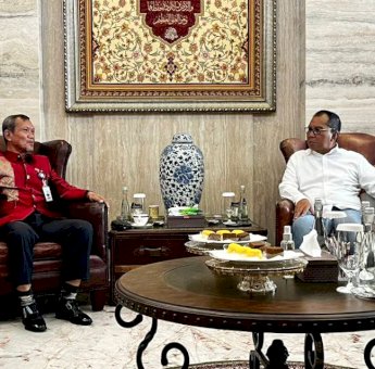 Masuki Purnabakti, Kepala BPS Makassar Pamit ke Wali Kota Danny Pomanto