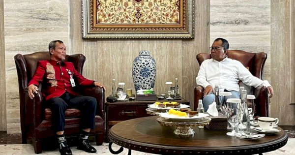 Masuki Purnabakti, Kepala BPS Makassar Pamit ke Wali Kota Danny Pomanto