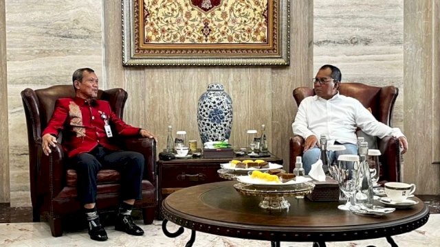 Masuki Purnabakti, Kepala BPS Makassar Pamit ke Wali Kota Danny Pomanto