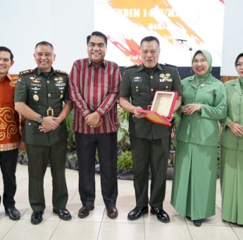 Camat Mamajang Tekankan Hal Ini saat Sambut dan Hadiri Sertijab Dandim Makassar