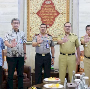 Danny Pomanto Sambut Kepala BNN Sulsel Brigjen Pol Guruh Ahmad Fadiyanto, Siap Kolaborasi Perangi Narkoba