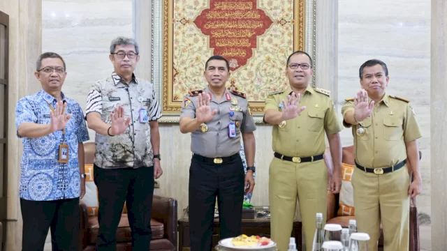 Danny Pomanto Sambut Kepala BNN Sulsel Brigjen Pol Guruh Ahmad Fadiyanto, Siap Kolaborasi Perangi Narkoba