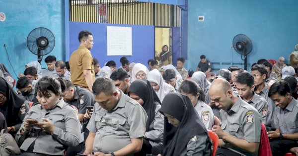 Evaluasi Tenaga Laskar Pelangi, 901 Pegawai Non-ASN Dinas PU Makassar Ikuti Ujian