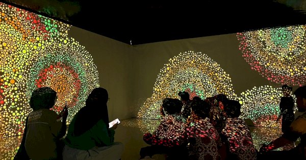 Belajar Sejarah Suku Aborigin Australia di Museum Kota Makassar Lewat Pameran Walking Through A Songline