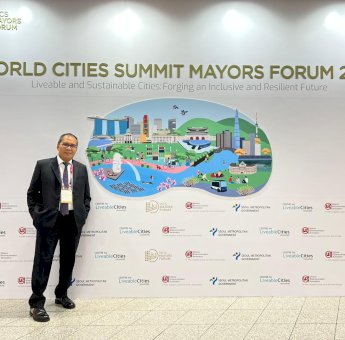 Danny Pomanto Jadi Pembicara di WCS Mayor Forum 2023, Paparkan Strategi Makassar Perkuat Ketahanan Iklim Berkelanjutan