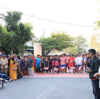 Camat Tallo Sebut Turnament Liga Anak Lorong Berlangsung Kondusif