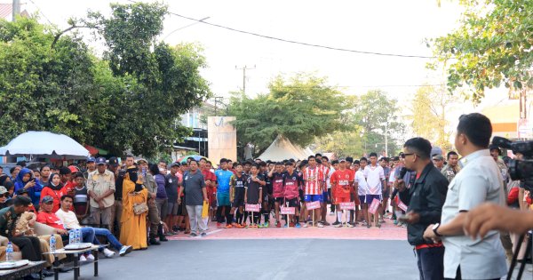 Camat Tallo Sebut Turnament Liga Anak Lorong Berlangsung Kondusif