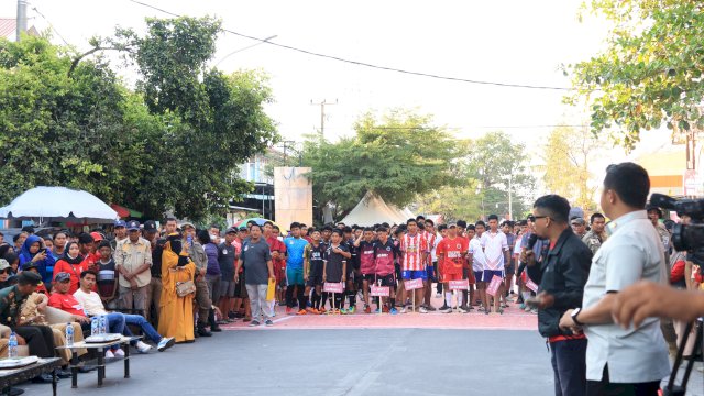 Camat Tallo Sebut Turnament Liga Anak Lorong Berlangsung Kondusif