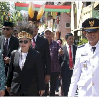 Hari OTDA, Longwis Totaka Kedatangan Staf Mendagri dan PJ Sekda Papua Tengah
